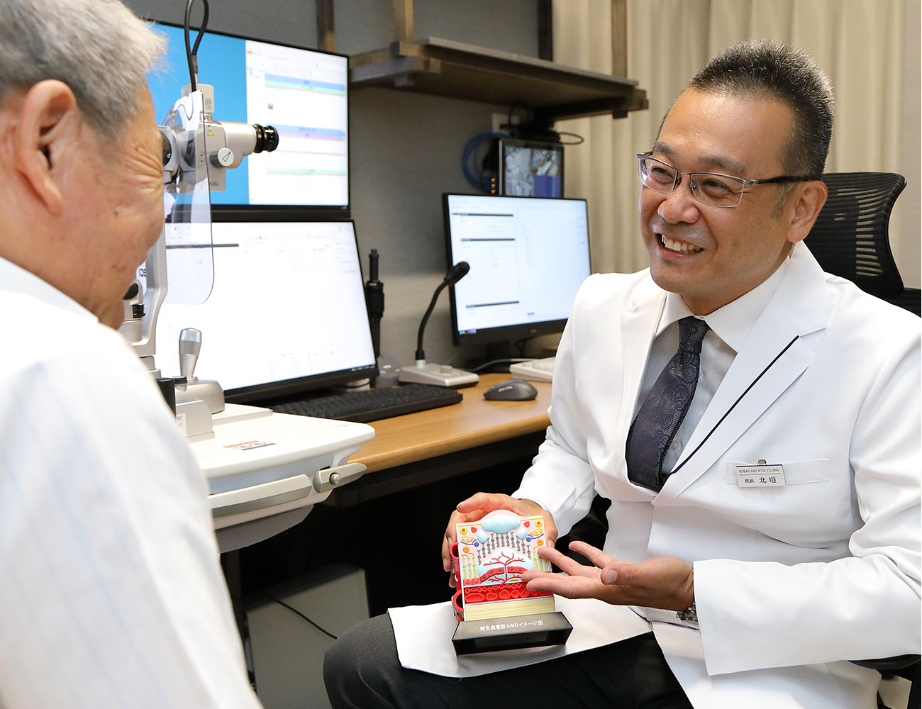 患者様の立場に立って見え方の質にこだわる